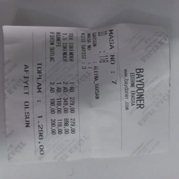 Baydöner'de İftar Hayal Kırıklığı Ve Saygısız Hizmet