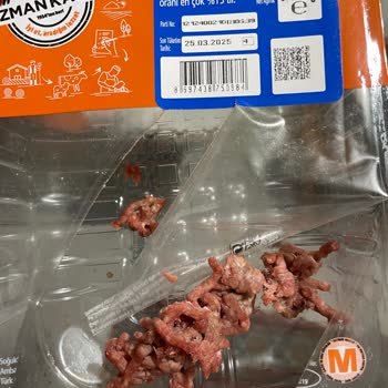Migros'tan Aldığım Kıymanın Kalitesi Hakkında Sorun