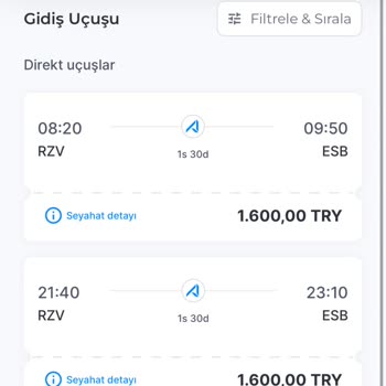 Uçak Biletlerinde Ani Fiyat Düşüşü Nedeniyle Mağduriyet