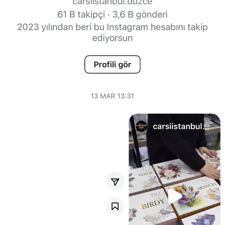 Instagram'da Fiyat Bilgisi Belirsizliği