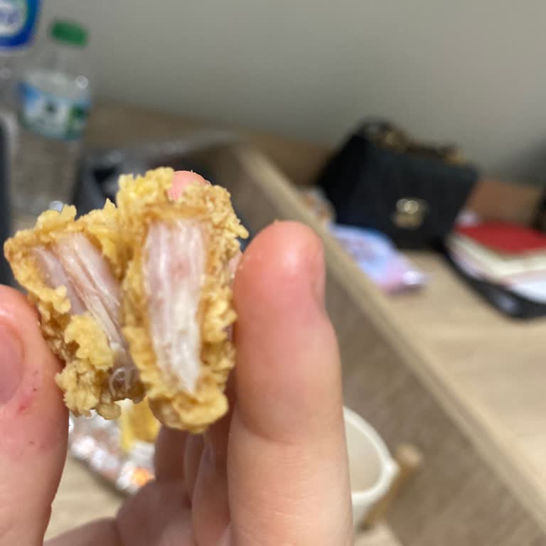 Popeyes Pişmemiş Tavuk Salmonella Risk
