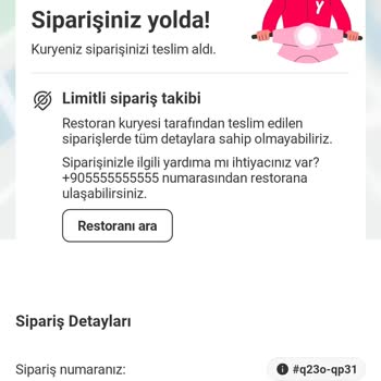 Eksik Ve Kalitesiz Sipariş Deneyimi