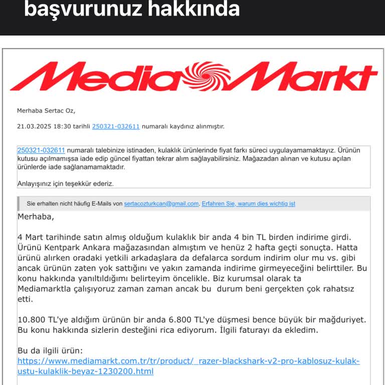 Ani İndirimle Mağduriyet: Media Markt'tan Beklenmedik Fiyat Düşüşü