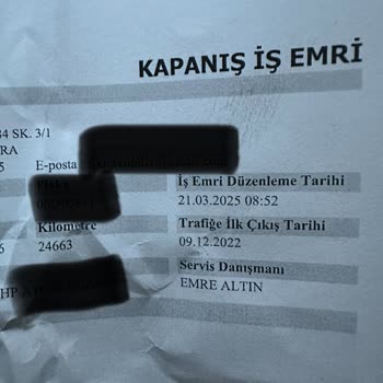 Opel Servisinde Test Sürüşü Yapılmadan Çözümsüzlük