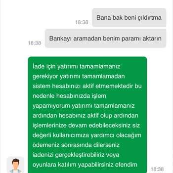 Yatırılan Paranın Geri Alınamaması Sorunu