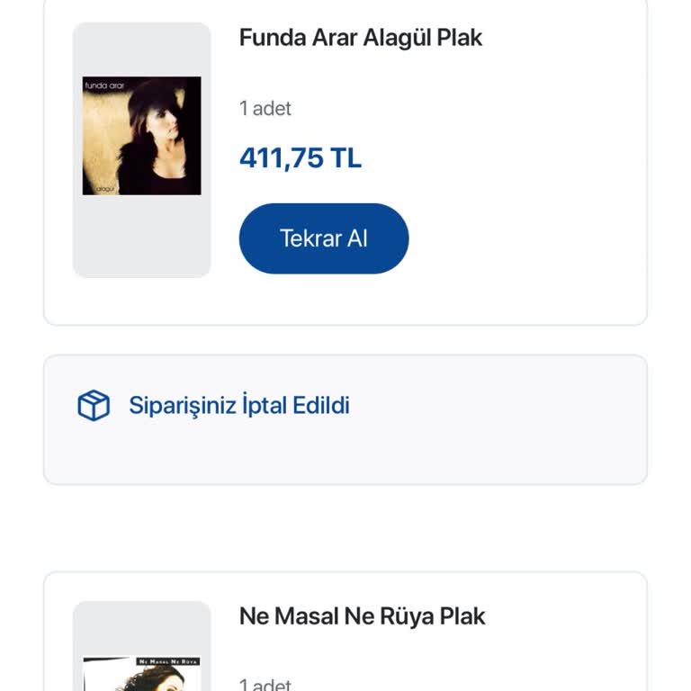 İptal Edilen Sipariş Ve Geciken Para İadesi