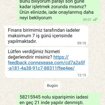 İade Edilmeyen Ücret Ve Geciken İşlemler
