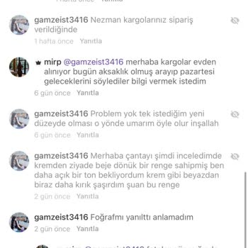 Yanlış Renk Gönderimi Ve İade Sorunu
