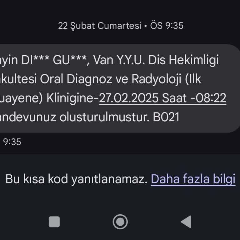 Üniversite Hastanesinde Diş Tedavisi İçin Uzun Bekleyiş