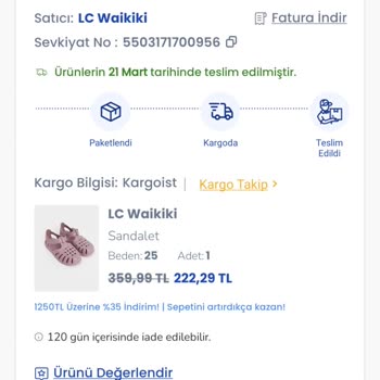 Yanlış Renk Ürün Ve İlgisiz Müşteri Hizmetleri