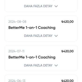 Betterme Uygulamasında Usulsüz Ödeme Çekimleri ve İade Talebi