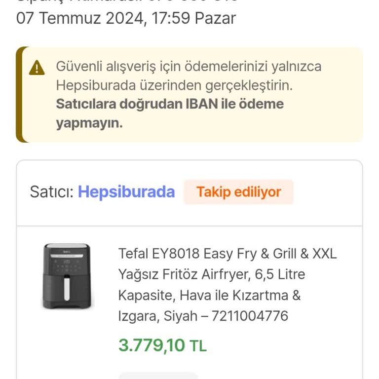Tefal XXL Airfryer: Beklentileri Karşılamayan Performans