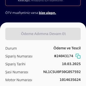 Togg Ödeme Tuşu Çalışmıyor: Sipariş Tamamlanamıyor