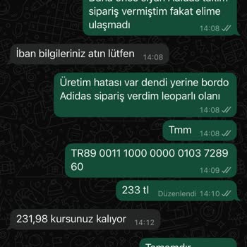 Sipariş Sorunu Ve İletişim Eksikliği