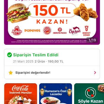 Migros Yemek Platformunda İptal Edilemeyen Sipariş Sorunu