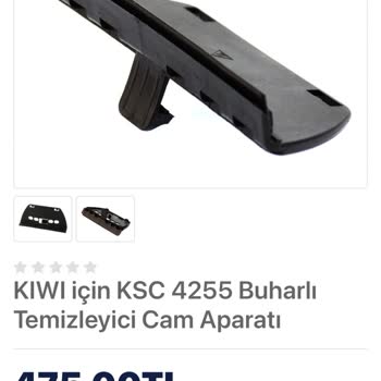 Yanlış Ürün Teslimatı: Kiwi Buharlı Temizleyici Cam Aparatı Sorunu