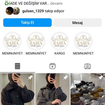 Rabiatesetturgiyimm Ürün Kargoya Verilmedi