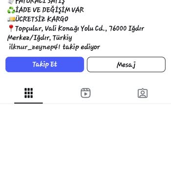 Rabiatesetturgiyimm Ürün Kargoya Verilmedi