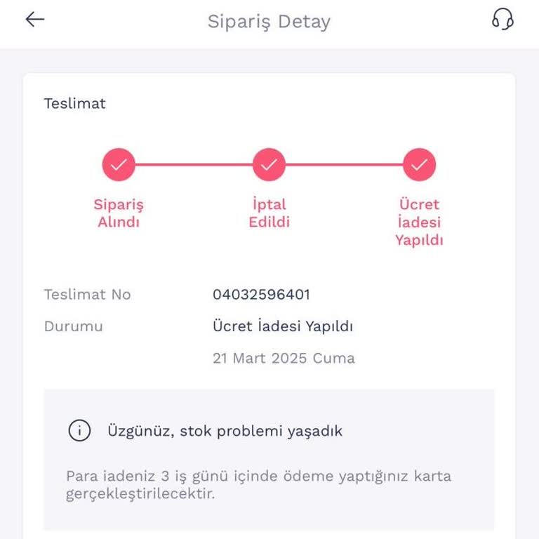 Penti'den İptal Edilen Siparişler Ve Mağduriyet