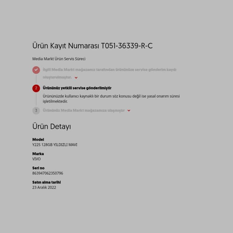 Garanti Süreci Ve İletişim Sorunlarıyla Hayal Kırıklığı