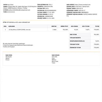 Açık Gelen Ürün Ve İade Sorunu