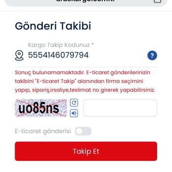 Sipariş Verildi Ürün Gelmedi İletişim Yok