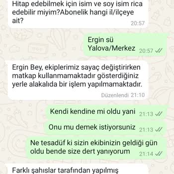 Sayaç Değişiminde Evime Zarar Verildi!