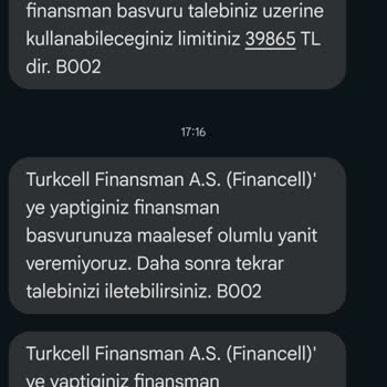 Paycell Kredi Limiti Belirsizliği Ve Yetersiz Müşteri Hizmetleri