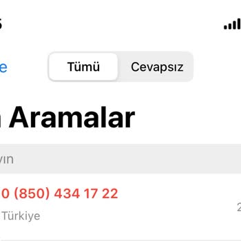 Bilinmeyen Numaradan Sürekli Aranma Kabusu