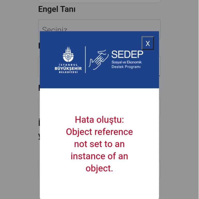 Evlilik Desteği Başvurusunda Sürekli Hata: Acil Çözüm Bekliyoruz!