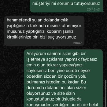 Müşteri Şikayetiyle Alay Eden Firma