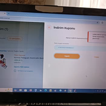 Ebebek İndirim Çeki Sorunu