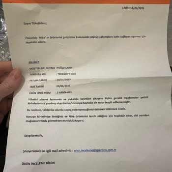 Nike Çantam 1 Ayda 3 Kez Koptu Müşteri Hizmeti Hayal Kırıklığı