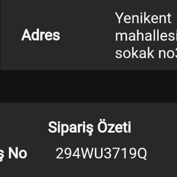 Kargo Takip Numarası Olmadan Sipariş Belirsizliği
