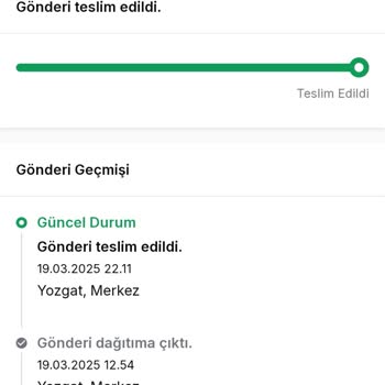 Trendyol Siparişim Aras Kargo Tarafından Teslim Edilmedi Ve Destek Hattı Çözüm Sunmuyor