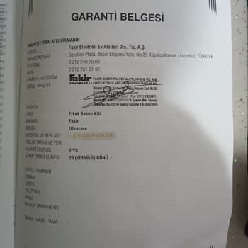 Fakir Tıraş Makinesi Hayal Kırıklığı