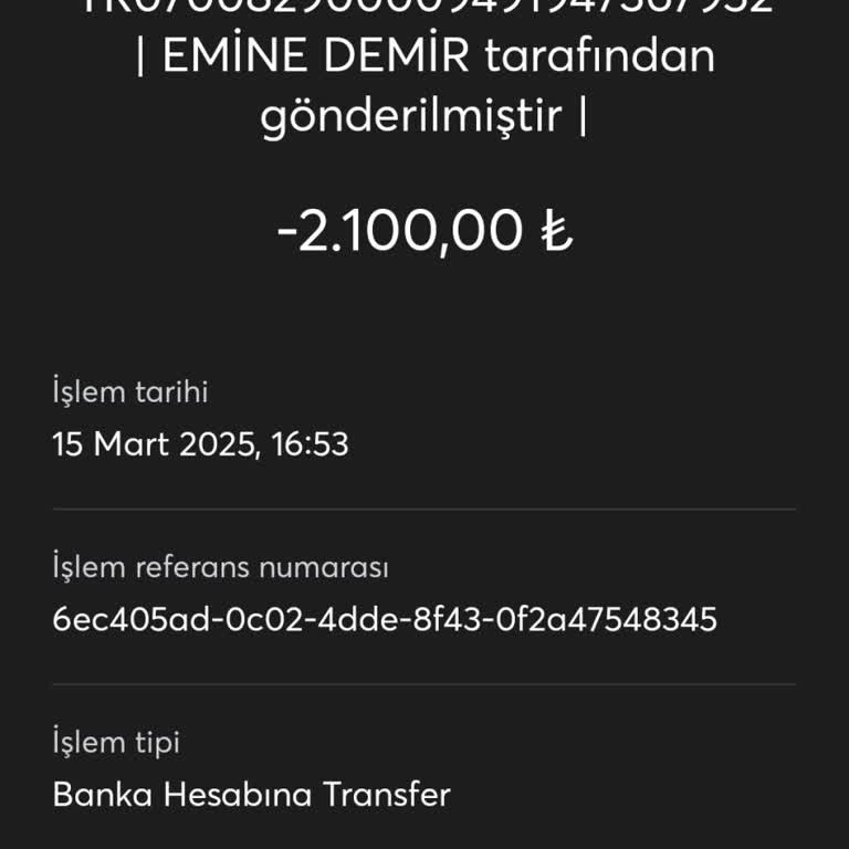 İninal'den Papara'ya Para Transferi Sorunu