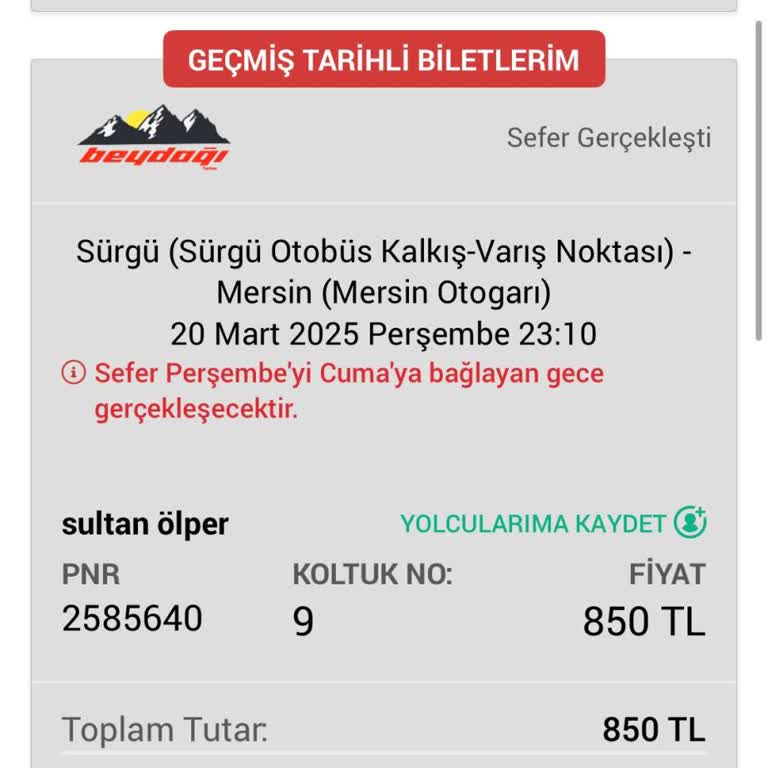 Ulaşılamayan Firma Ve İade Talebi