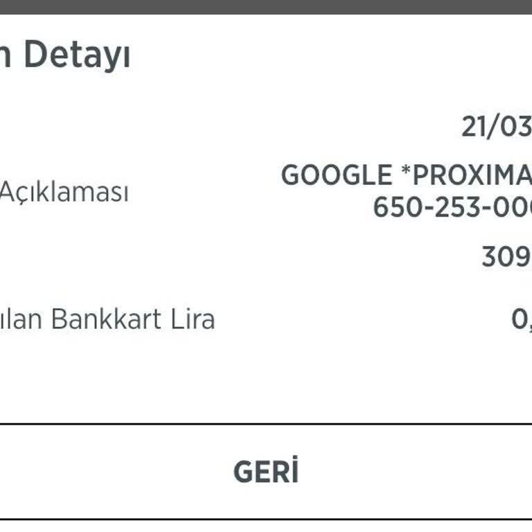 Habersiz Yapılan Harcama Ve İade Talebi