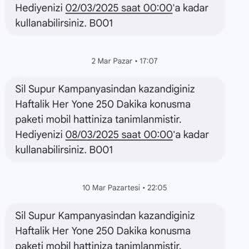 Sil Süpür Kampanyasında Tekrarlayan Hediye Sorunu
