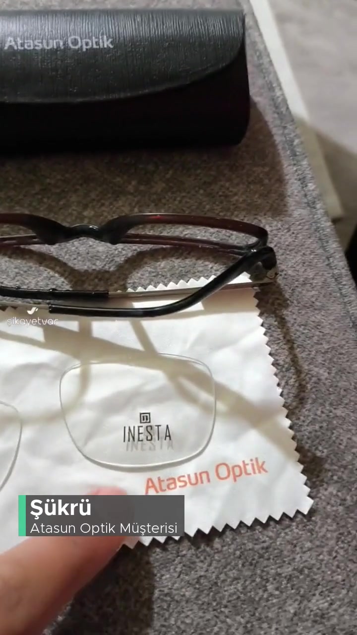Atasun Optik Inesta Marka Çerçeve Ve Ürünün Kalitesizliği videonun kapak resmi