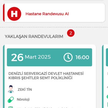 MHRS Uygulamasında Geri Alma Sorunu