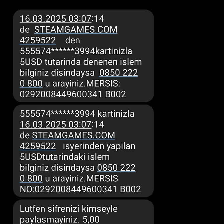 İzinsiz Para Çekimlerine Karşı Acil Yardım Talebi