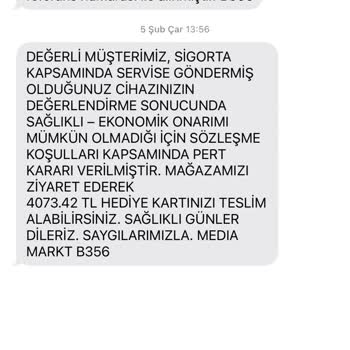Media Markt'ta Kırılmaz Ekran Mağduriyeti