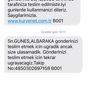 Kuryenet'in Teslimat Sorunu Ve Albaraka Türk'ün İşbirliği