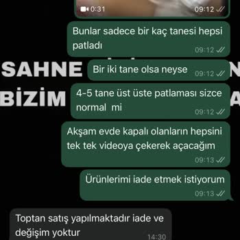 Kargo Elime Ulaştığında Ürünler Ortadan İkiye Ayrılmıştı