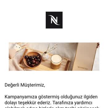 Hediye Kapsül Sözü Tutulmayan Kahve Makinesi Alışverişi