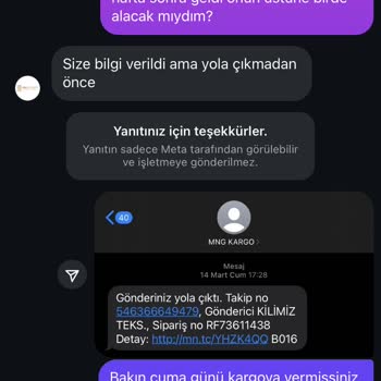 Teslimat Sorunu Ve Satıcı Tavrı