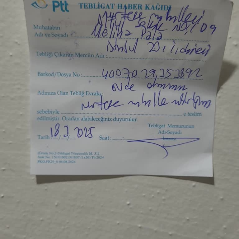 Yanlış Adrese Teslim Edilen İcra Kağıtları: Kardeşimin Sorumluluğu Bana Yüklenemez!