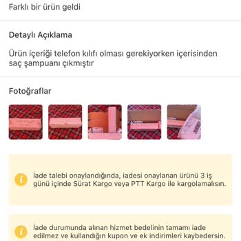 Telefon Kılıfı Siparişimden Saç Şampuanı Çıktı!